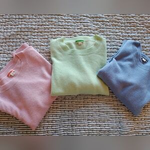 J. Crew Cashmere Sweater, Medium, in Celery, EUC